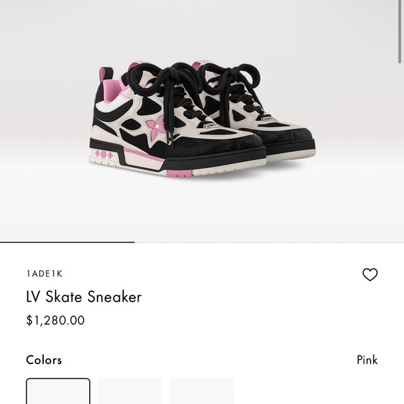 Louis Vuitton skates Pink - Picture 8 of 8